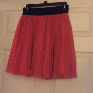 Hot Pink Tulle Skirt